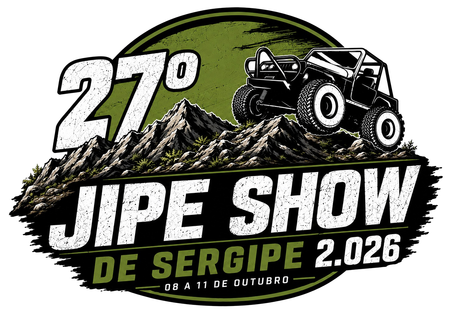 Logo do 27º Jipe Show de Sergipe 2026